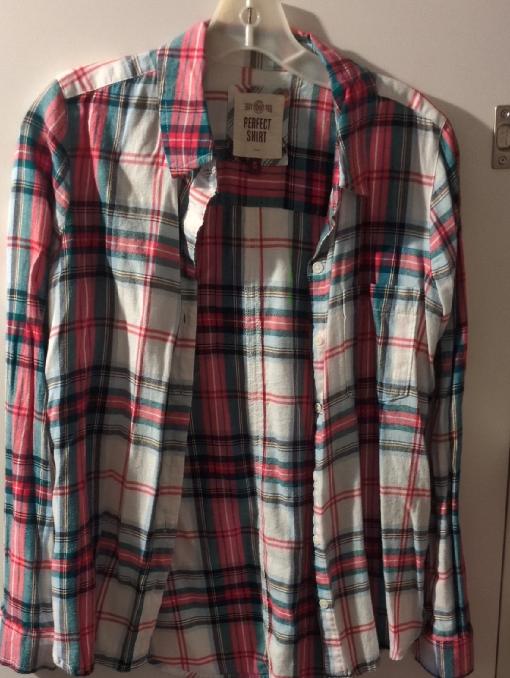Women's Plaid Button Down